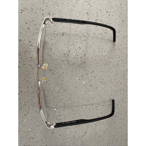 Linea Roma Eyeglasses Frames ONLY LR 3586 C2 58-17-140 Black full rim rectangle - Picture 2 of 13